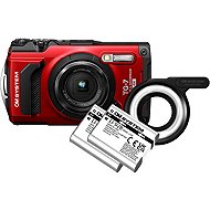 OM SYSTEM TG-7 Red Micro Adventure Kit - Digital Camera