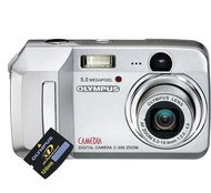 Olympus C-500 Zoom - 5,0 mil. bodů, zoom optický 3x / digitální 4x, interní paměť 14 MB + xD karta 1 - Digital Camera