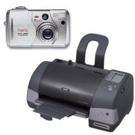 Olympus Bundle C-50 Zoom + tiskárna Epson Stylus 915 + fotopapír A4 - 