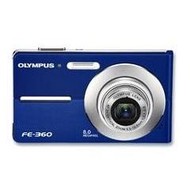 Olympus FE-360 Zoom modrý  - Digital Camera