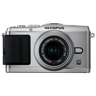OLYMPUS E-P3 + Objektiv 14-42mm II R silver/ silver - Digital Camera