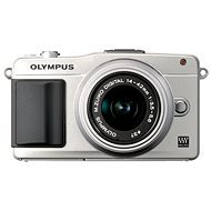 Olympus PEN E-PM2 + lens 14-42mm II silver/ silver - Digital Camera