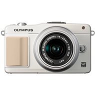 Olympus PEN PEN E-PM2 + objektiv 14-42mm II R white/ silver - Digital Camera
