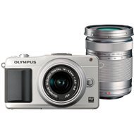 Olympus PEN E-PM2 + Objektiv 14-42 mm II R + R 40-150 mm silber / silber - Digitalkamera