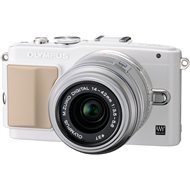 Olympus PEN E-PL5 + objektiv 14-42mm II R white/ silver - Digital Camera