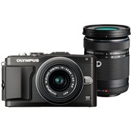 Olympus PEN E-PL5 + objektivy 14-42mm II R + 40-150mm R black/ black - Digital Camera