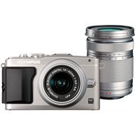  Olympus PEN E-PL5 + lens 14-42 mm II R + R 40-150 mm silver/silver  - Digital Camera