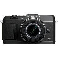 Olympus PEN E-P5 + 14-42 mm Objektiv II schwarz / schwarz - Digitalkamera