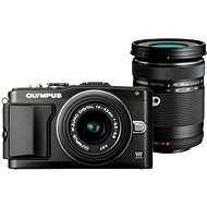  Olympus PEN E-PL5 + lens 14-42 mm II R Black + 40-150 mm black R  - Digital Camera