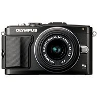 Olympus PEN E-PL5 14-42 mm Objektiv + schwarz + R II externen Blitz - Digitalkamera