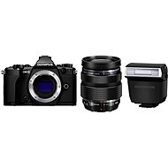 Olympus E-M5 Mark II BODY + 12-40mm lens PRO Black/Black - Digital Camera