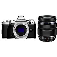Olympus E-M5 Mark II BODY + 12-40mm PRO Silver/Black Lens - Digital Camera