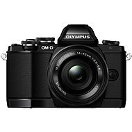 Olympus E-M10 black/black + ED 14-42mm EZ + bateriový grip - Digitalkamera