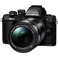 Olympus E-M10 Mark II black/black + ED 14-150 II - Digitális fényképezőgép