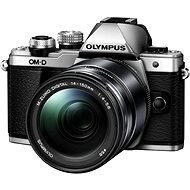 Olympus E-M10 Mark II ezüst / fekete + 14-150 ED II - Digitális fényképezőgép