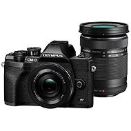 Olympus OM-D E-M10 Mark IV + 14-42mm EZ + 40-150mm R, Black - Digital Camera