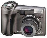 Olympus Sada SP-310 - 7,1 mil. bodů, zoom optický 3x / dig. 5x, int. paměť 32 MB, xD + nabíječka Hah - Digital Camera