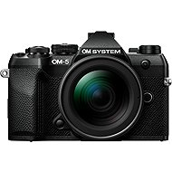 OM SYSTEM OM-5 II body black + M. Zuiko Digital 12-45mm F4 PRO lens - Digital Camera