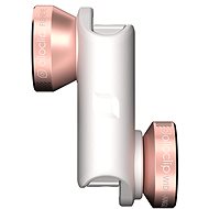 Olloclip 4in1 + 2 clear cases Rose Gold/White for iPhone 6 and iPhone 6 Plus - Lens
