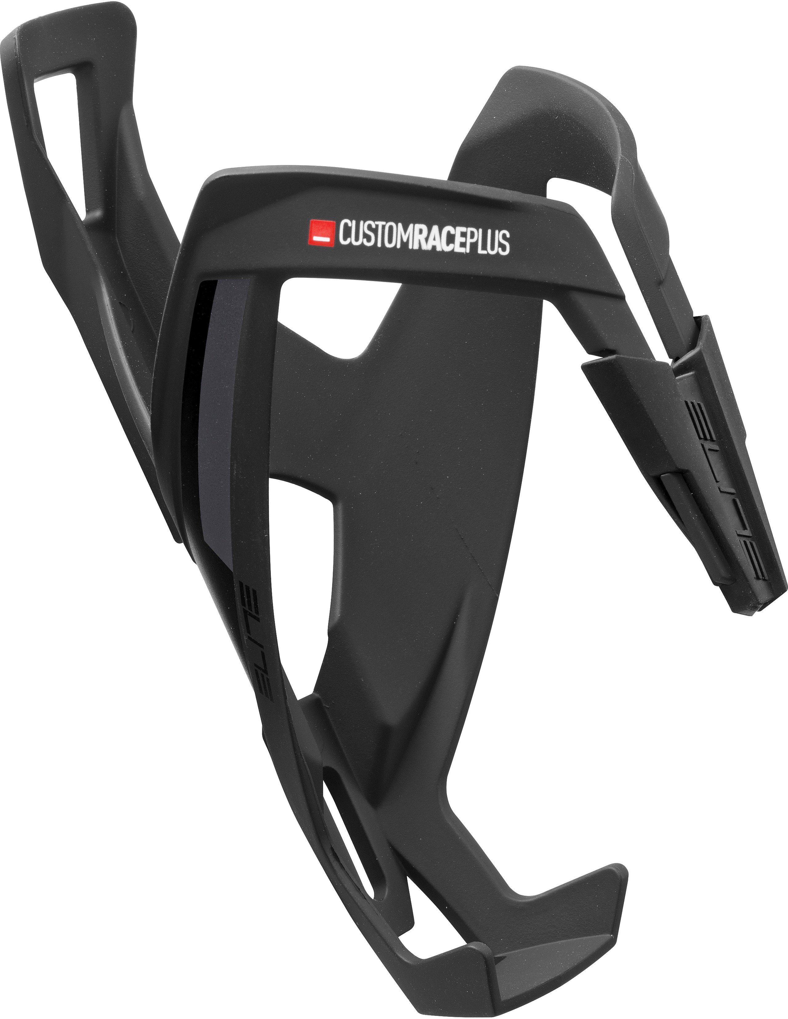 Elite Custom Race Plus Skin, Matte Black - Bicycle Drink Holder