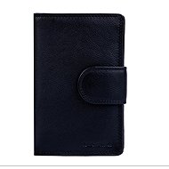 Old River Women's leather wallet 025, black - Wallet