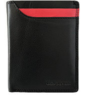 Old River men's wallet, black / red - Wallet