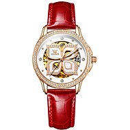 OLEVS Red Cloveleaf 6612 - Women's Watch