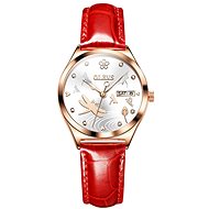 OLEVS Red Dragonfly 6611 - Women's Watch