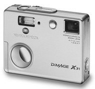Konica Minolta DiMAGE X31, 3.2mil., 3x opt. / 3x digit. zoom - stříbrný - Digital Camera