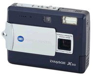 Konica Minolta DiMAGE X50, 5.0mil., 3x opt. / 4x digit. zoom - černý (black) - Digital Camera
