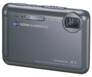 Konica Minolta DiMAGE X1 černý (black), 8.3mil., 3x opt. / 4x digit. zoom + pouzdro Hugo Boss - Digital Camera