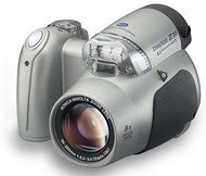 Konica Minolta DiMAGE Z20, 5mil., 8x opt. / 4x digit. zoom - stříbrný, int. 14,5MB + SD/MMC karty - Digital Camera