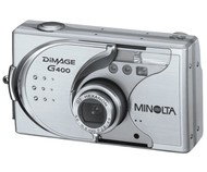 Konica Minolta DiMAGE G400, 4.0mil., 3x opt. zoom - stříbrný - Digital Camera