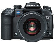 Konica Minolta DYNAX 7D, zrcadlovka 6.1 mil. bodů, kit s objektivem AF 28-100 f3.6-5.6 D - -