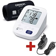 OMRON M3 Comfort intelli + NETZTEIL (SET), 5 Jahre Garantie - Blutdruckmessgerät