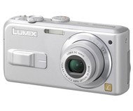 Panasonic LUMIX DMC-LS3EG-S stříbrný (silver), CCD 5 Mpx, 3x zoom, 2" LCD, 2x AA, SD/ MMC, stabilizá - Digital Camera