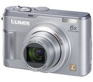 Panasonic LUMIX DMC-LZ1EG-S stříbrný (silver) - 4,23 mil. bodů, opt./dig. zoom 6x / 4x, int. paměť 1 - Digital Camera