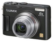 Panasonic LUMIX DMC-LZ2EG-K černý (black) - 5,36 mil. bodů, opt./dig. zoom 6x / 4x, int. paměť 14MB  - Digital Camera