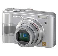 Panasonic LUMIX DMC-LZ5EG-S stříbrný (silver), CCD 6 Mpx, 6x zoom, 2.5" LCD, 2x AA, SD/ MMC, stabili - Digital Camera