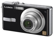 Panasonic LUMIX DMC-FX7EG-K černý (black) - 5,36 mil. bodů, opt./dig. zoom 3x / 4x, SD/MMC karty, Li - Digital Camera