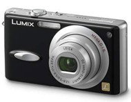 Panasonic LUMIX DMC-FX8EG-K černý (black) - 5,36 mil. bodů, opt./dig. zoom 3x / 4x, SD/MMC karty, Li - Digital Camera
