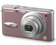 Panasonic LUMIX DMC-FX8EG-P růžový (pink) - 5,36 mil. bodů, opt./dig. zoom 3x / 4x, SD/MMC karty, Li - Digital Camera