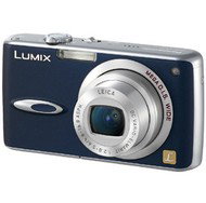 Panasonic LUMIX DMC-FX01EG-A modrý (blue), CCD 6 Mpx, 3,6x zoom, 2.5" LCD, Li-Ion, SD/ MMC, stabiliz - Digital Camera