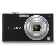 Panasonic LUMIX DMC-FX33E-K černý (black), CCD 8.1 Mpx, 3,6x zoom, 2.5" LCD, Li-Ion, SD/ MMC, face d - Digital Camera