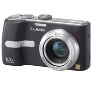 Panasonic LUMIX DMC-TZ1EG-K černý (black), CCD 6,37 Mpx, 10x zoom, 2.5" LCD, Li-Ion, SD/ MMC, stabil - Digital Camera