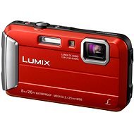 Panasonic LUMIX DMC-FT30 Red - Digital Camera