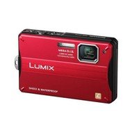 Panasonic LUMIX DMC-FT10EP-R red - Digital Camera