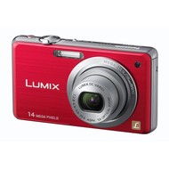 Panasonic LUMIX DMC-FS11EP-R red CCD 14 Mpx, 50MB, 5x zoom, 2.7" LCD, Li-Ion, SD/ MMC - Digital Camera
