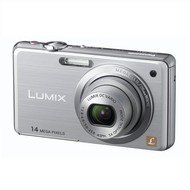 Panasonic LUMIX DMC-FS11EP-S silver CCD 14 Mpx, 50MB, 5x zoom, 2.7" LCD, Li-Ion, SD/ MMC - Digital Camera