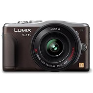 Panasonic LUMIX DMC-GF6 brown + lens 14-42mm - Digital Camera
